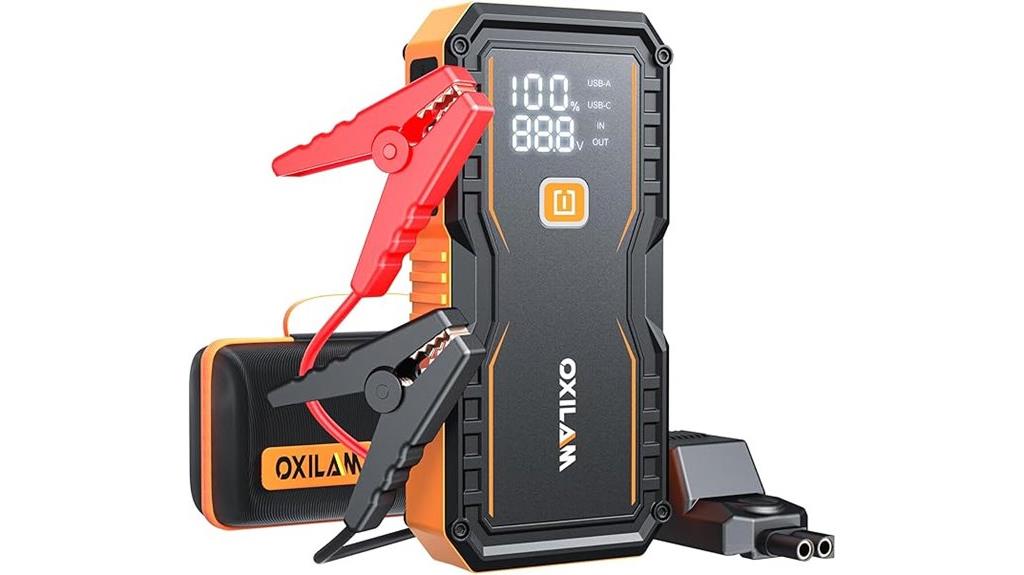 high capacity car jump starter