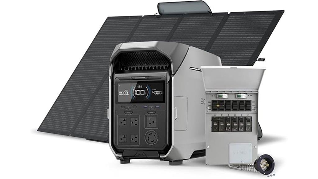high capacity portable solar power