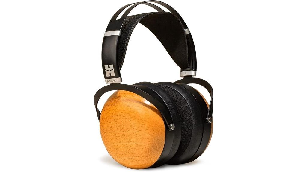 high fidelity open back headphones