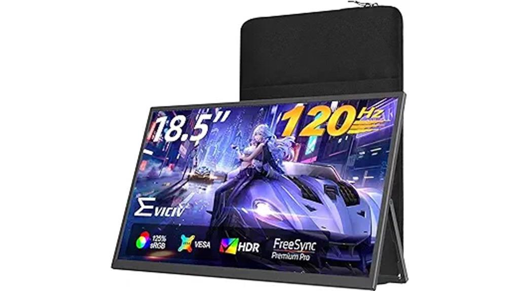 high performance portable display