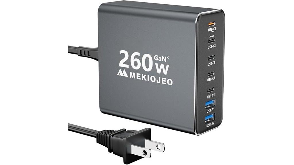 high power gan usb charger