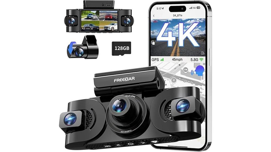 high resolution 360 dash cam