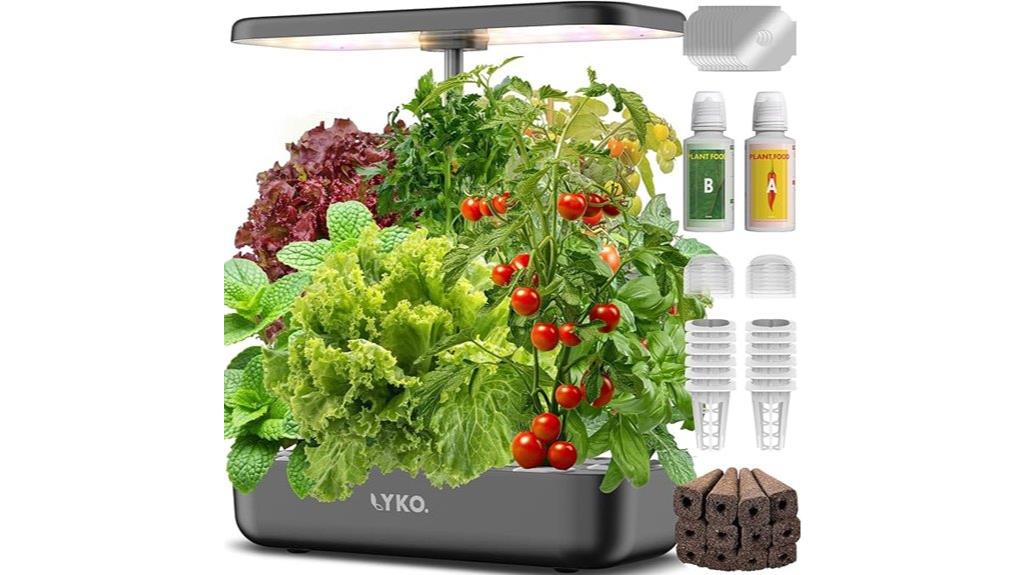 hydroponic 12 pod system