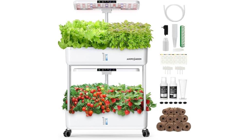 indoor hydroponic led garden