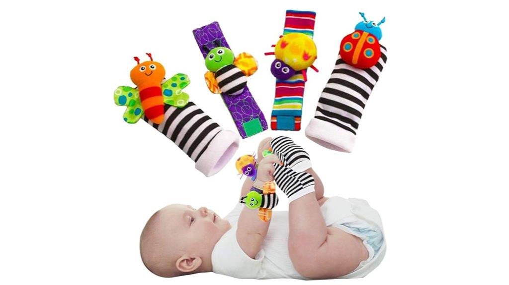 infant rattle socks toy