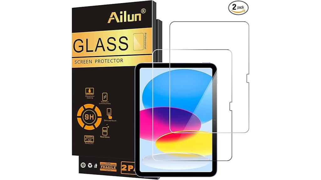 ipad tempered glass pack