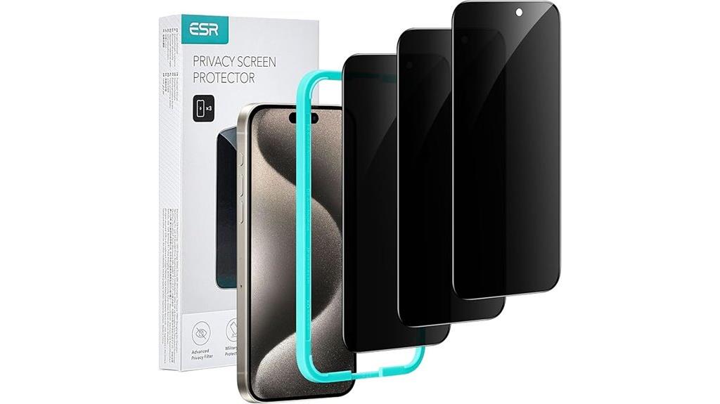iphone 15 pro privacy protector