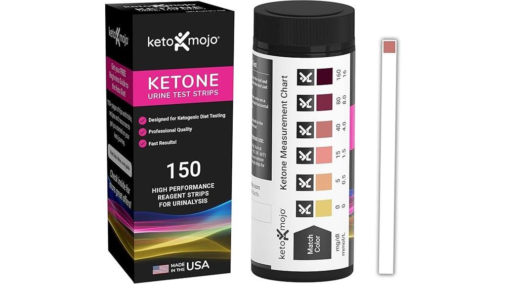 ketone test strips 150