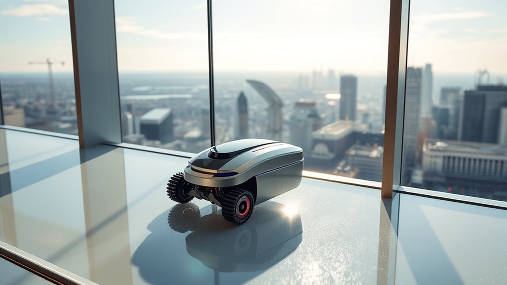 key cleaning robot features