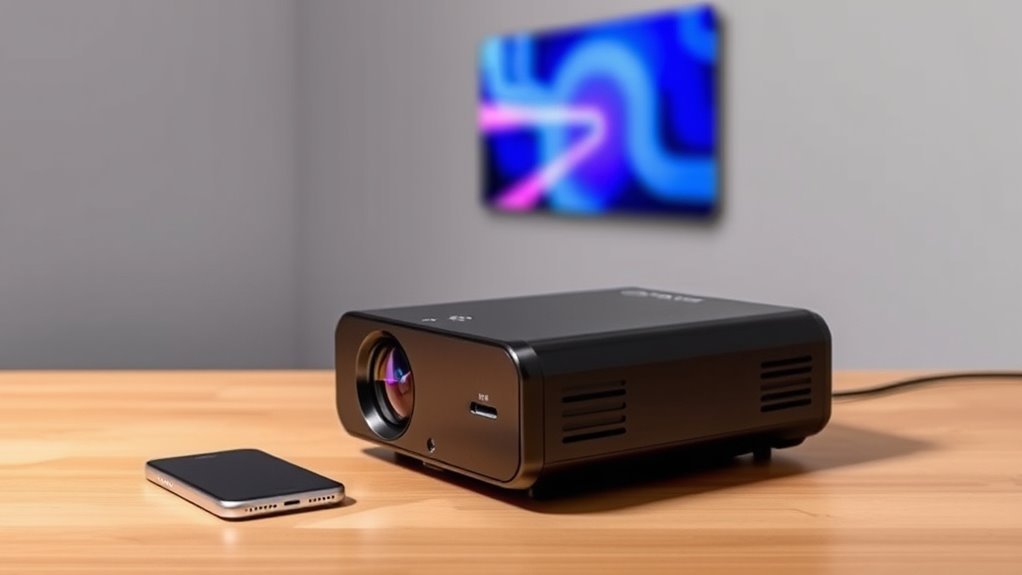 key portable projector features