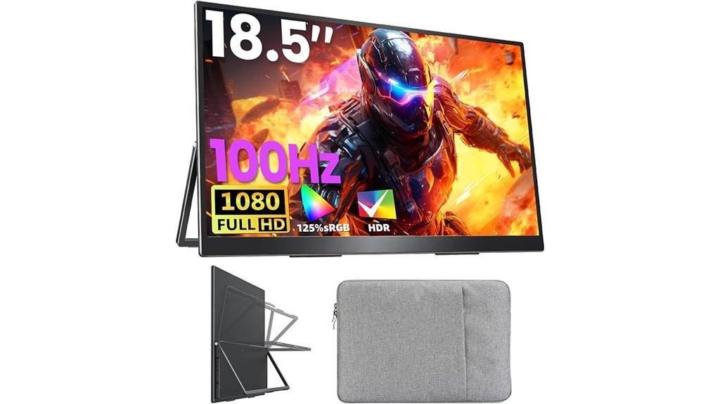 large 18 5 1080p portable monitor
