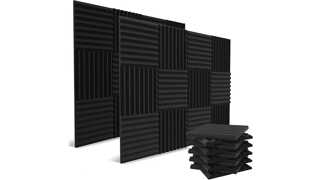 large charcoal foam pack