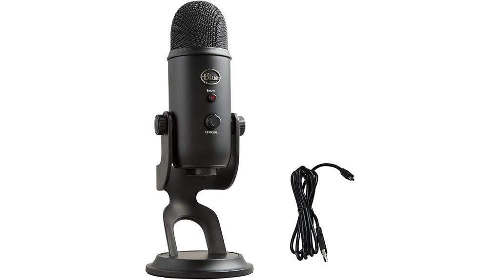 logitech yeti black microphone