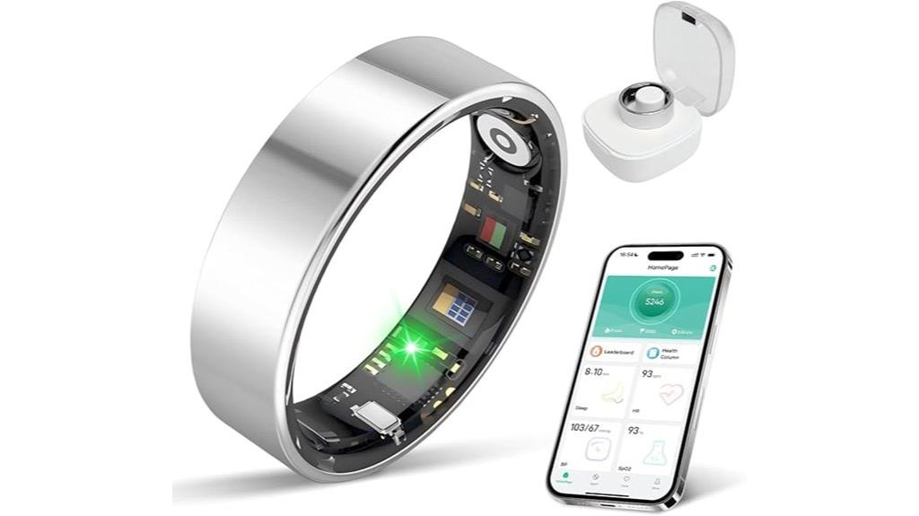 long lasting health tracking ring