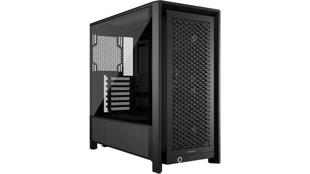 mid tower case with fans