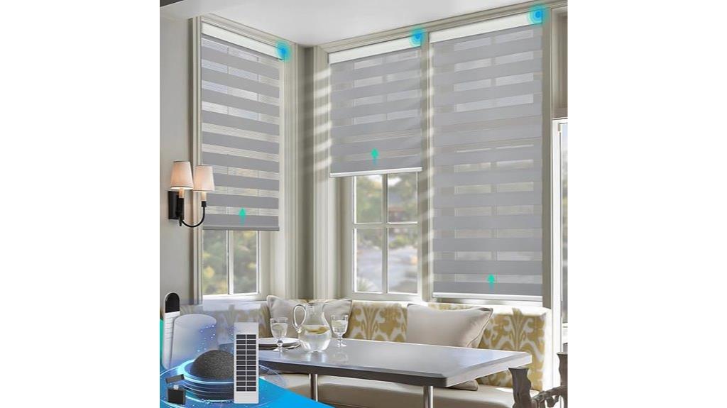 motorized solar blind shades