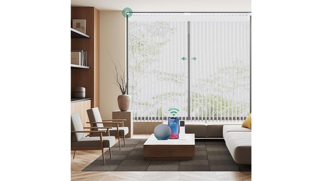motorized vertical blind system