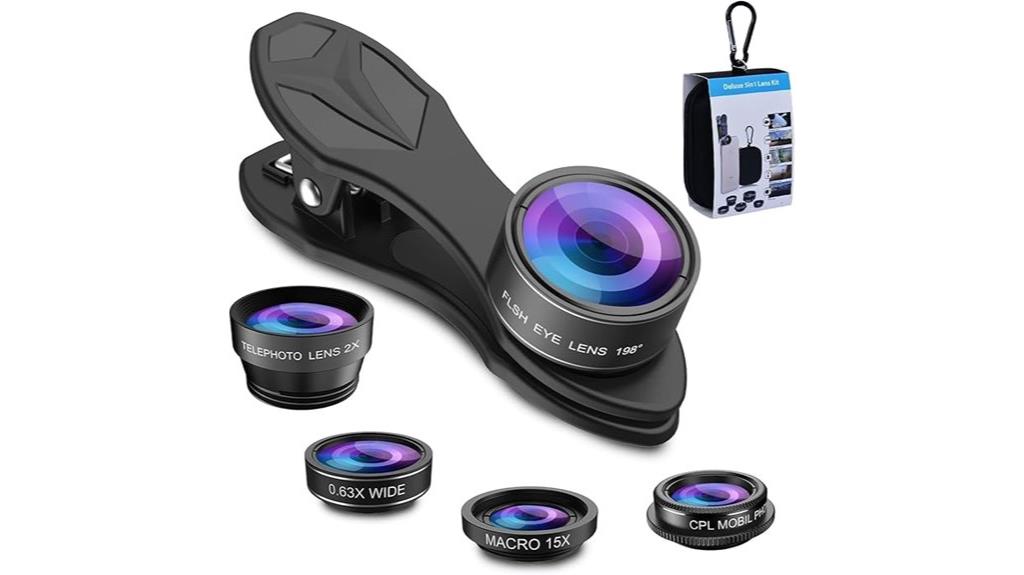 multi lens smartphone camera kit