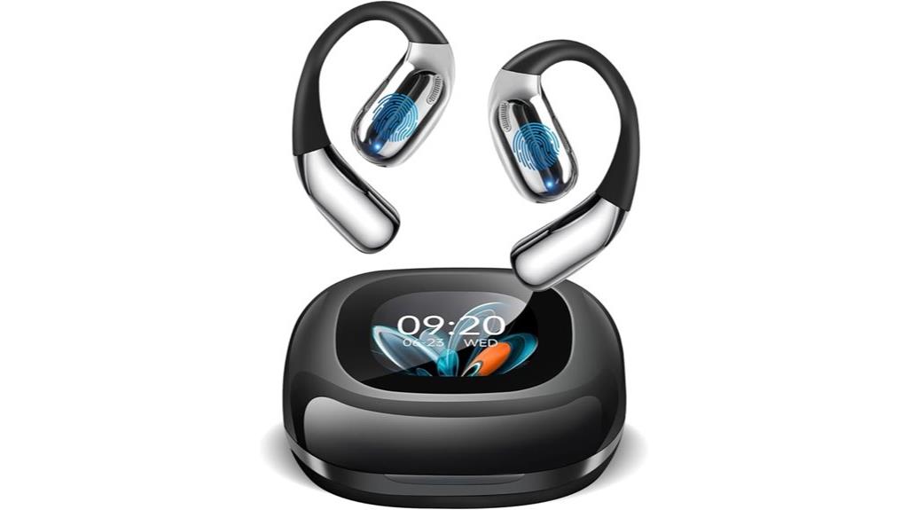 multilingual touchscreen earbuds