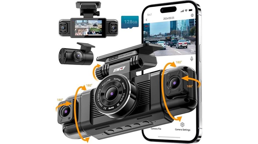 n5 dash cam features
