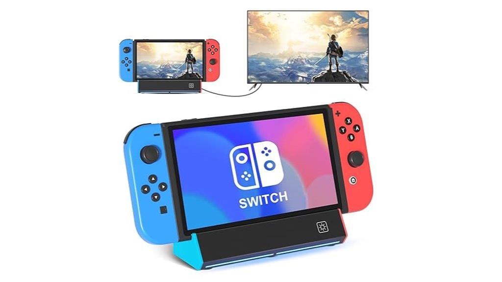 nintendo switch dock with 4k hdmi