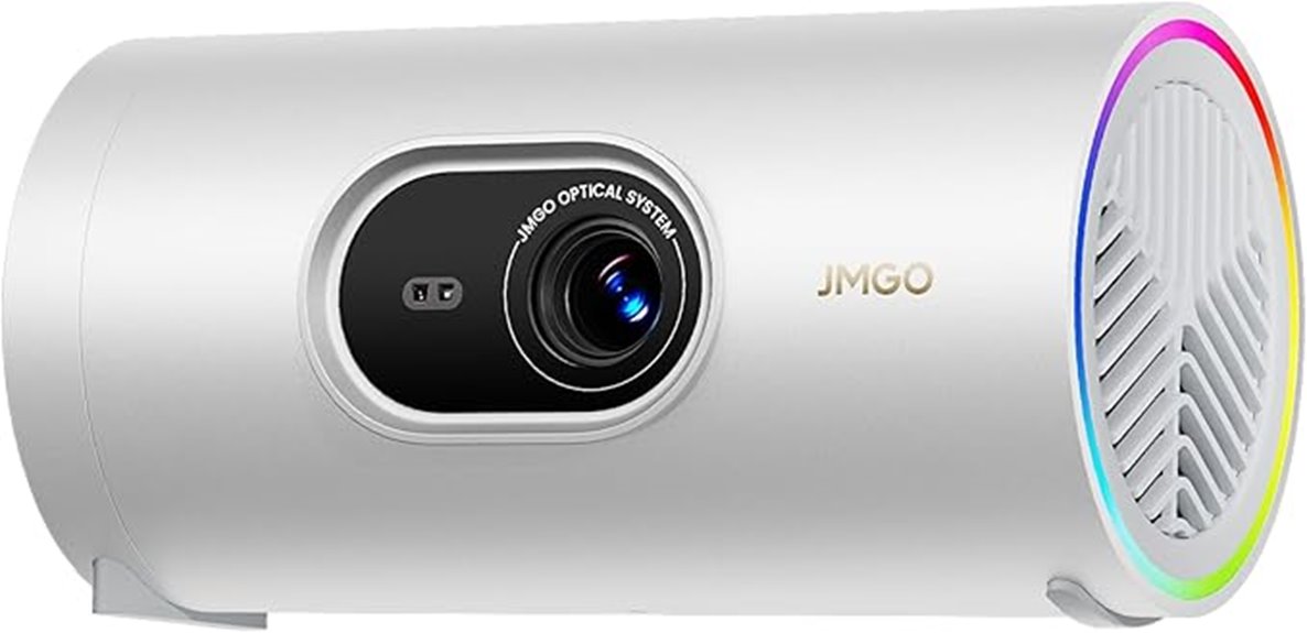 portable 1080p smart projector
