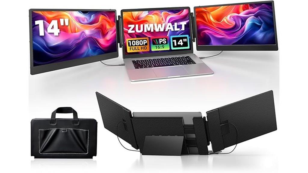 portable 14 inch fhd monitor