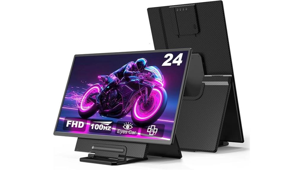 portable 24 inch 1080p monitor