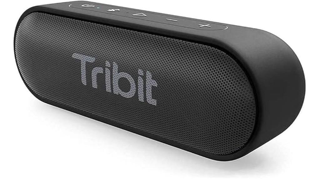 portable black bluetooth speaker