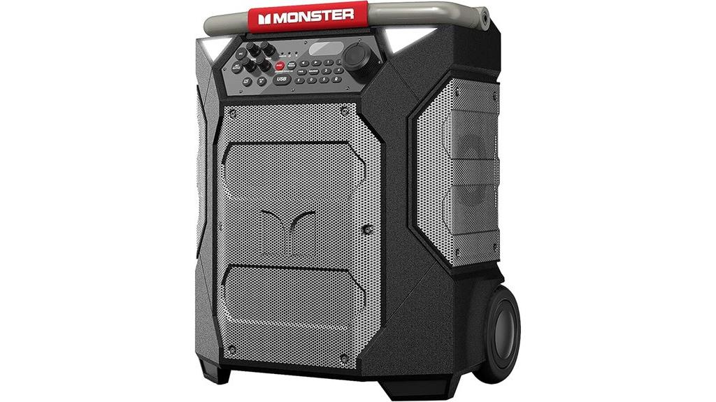 portable bluetooth monster speaker