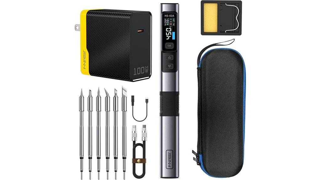 portable fast heating soldering kit