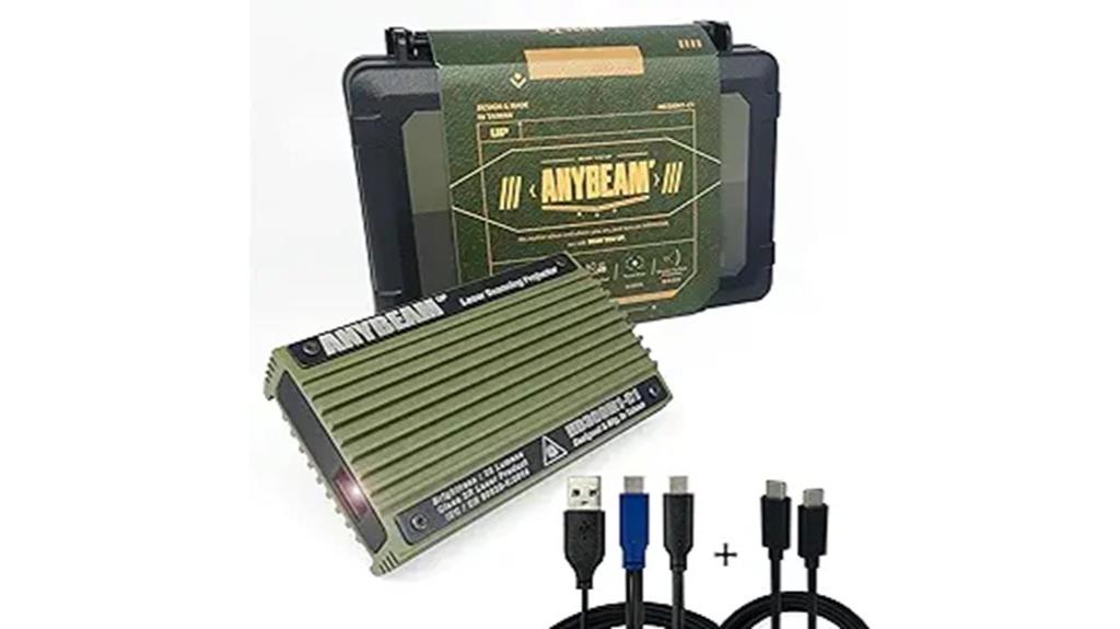 portable laser camping projector