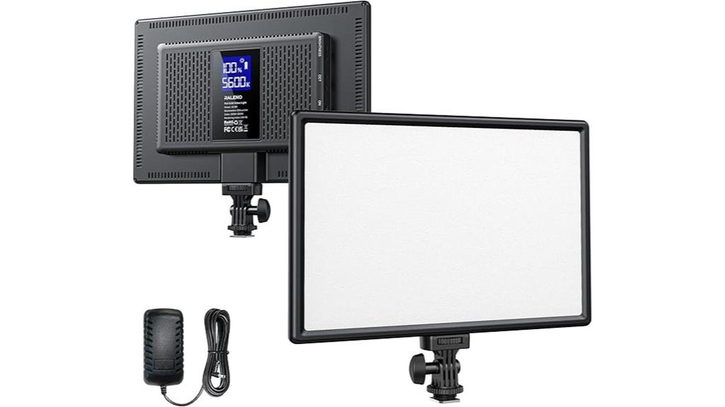 portable led video light
