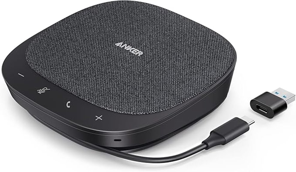 portable online meeting speaker