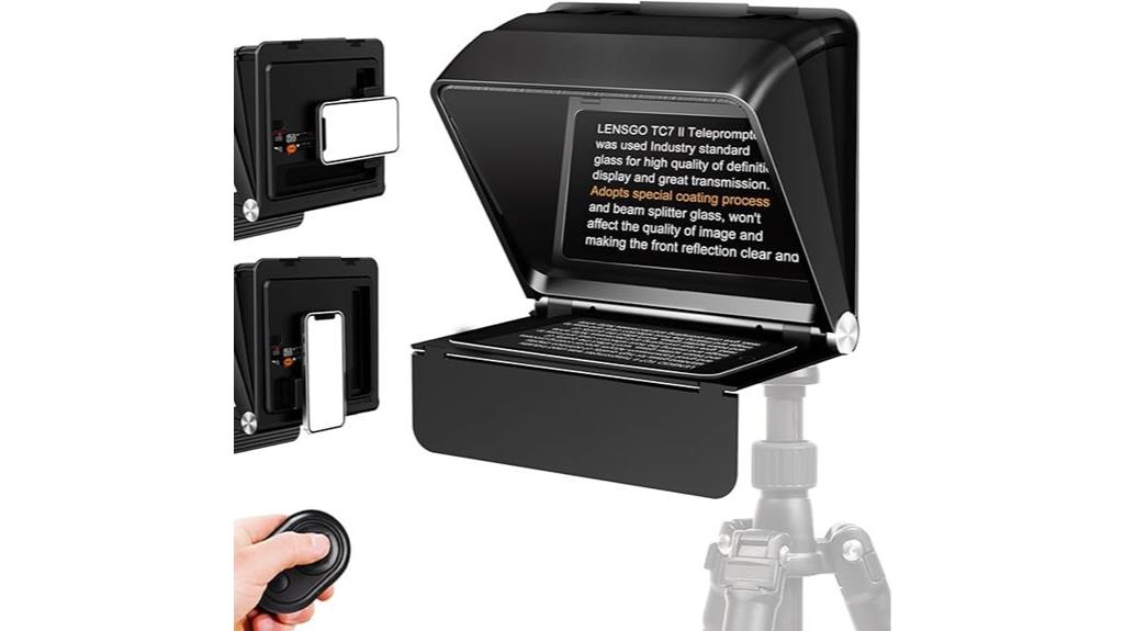 portable phone teleprompter