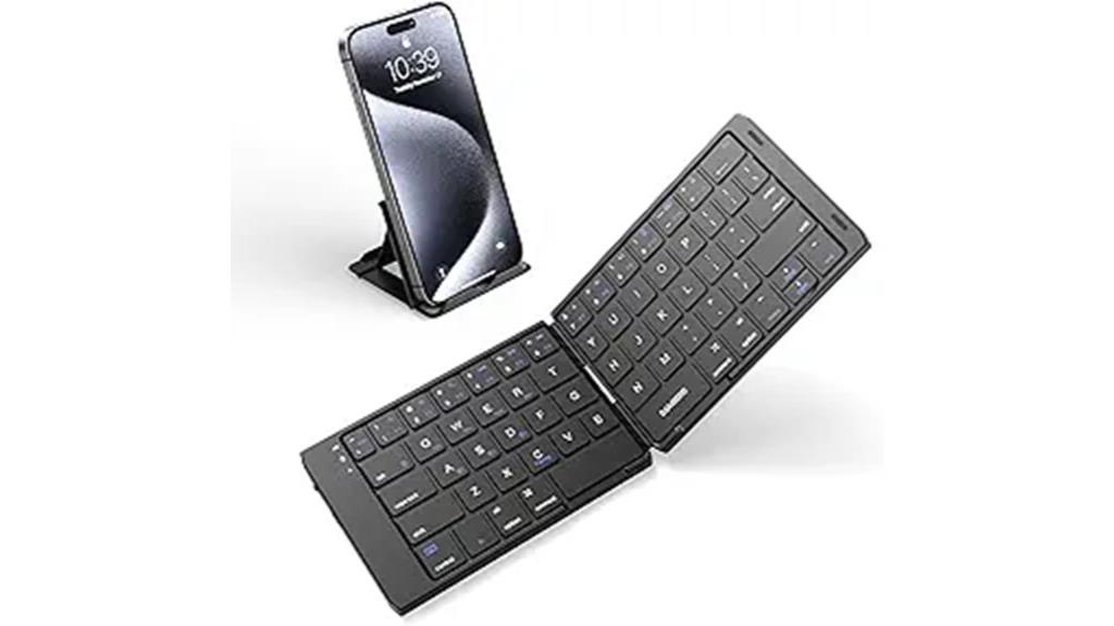 portable wireless folding keyboard
