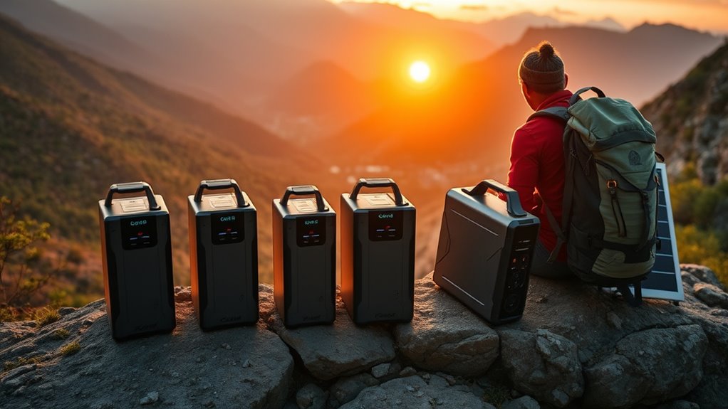power capacity portability recharge options