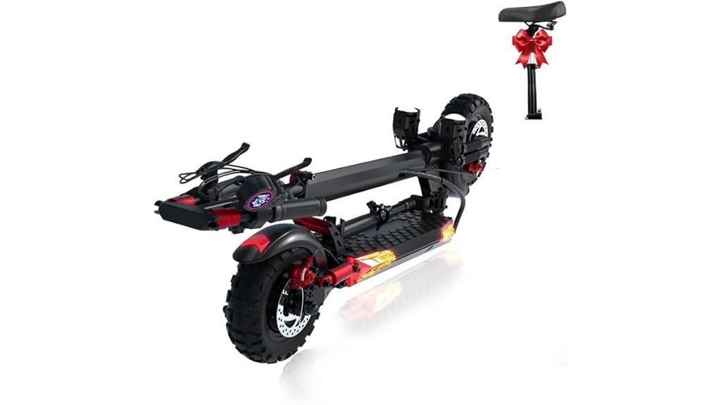 powerful foldable scooter