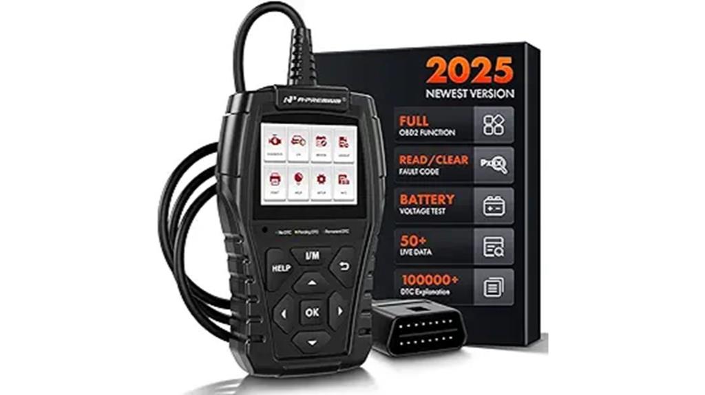 professional vehicle diagnostic tool