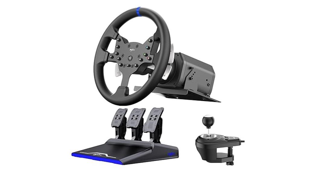 racing wheel with feedback