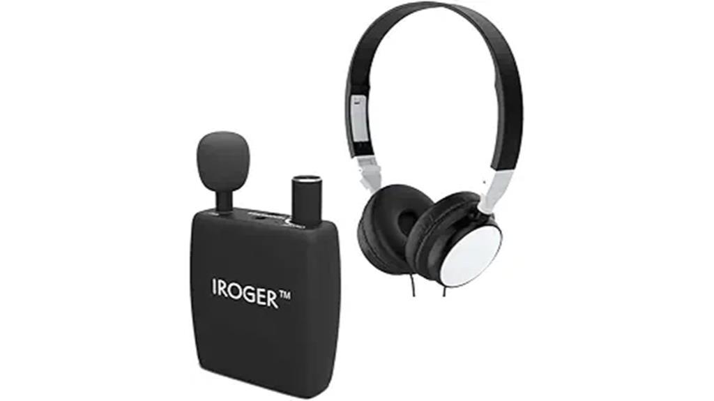 rechargeable hearing aid headphones