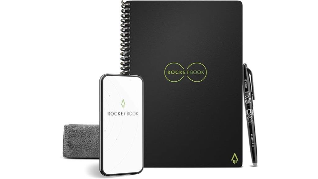 reusable executive spiral notebook