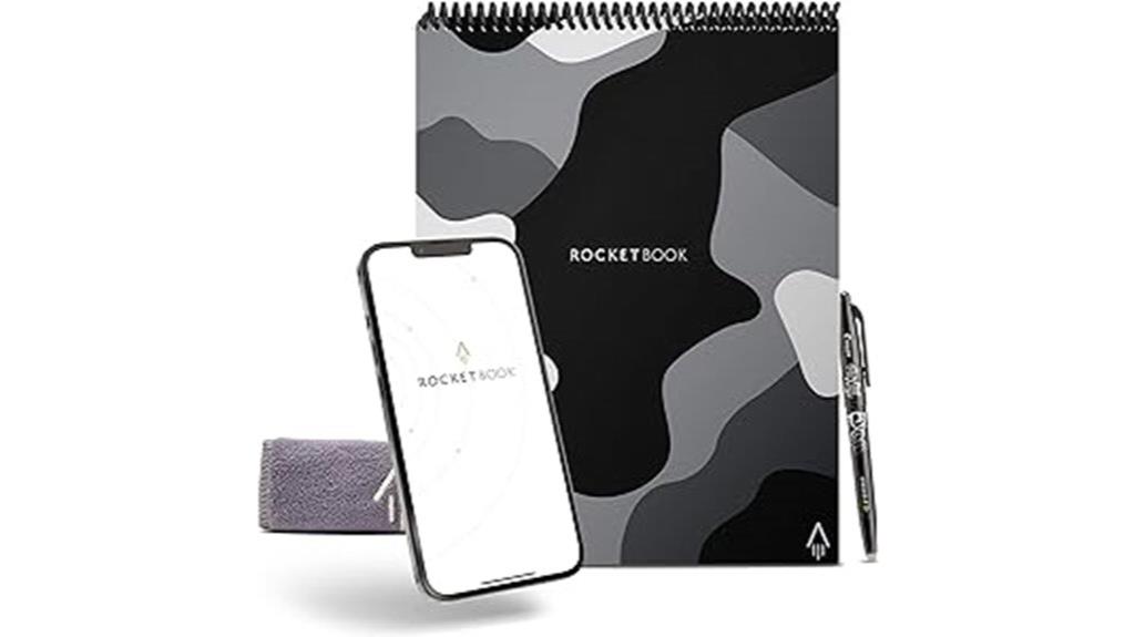 reusable letter size notebook