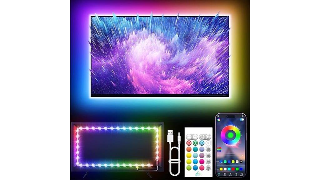 rgb led backlight strips
