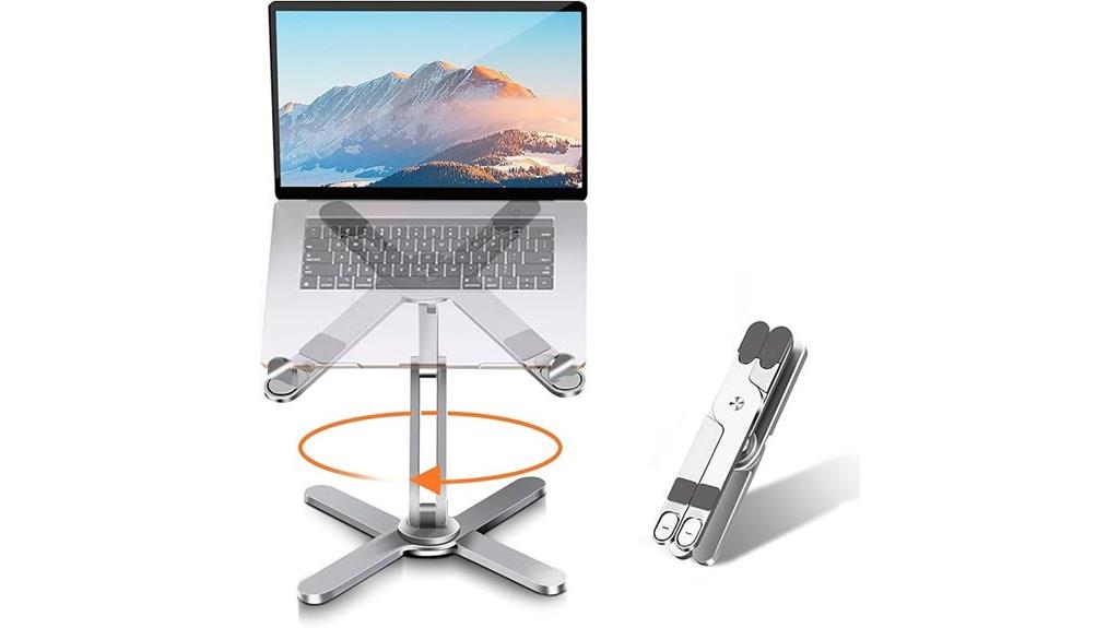rotatable laptop stand
