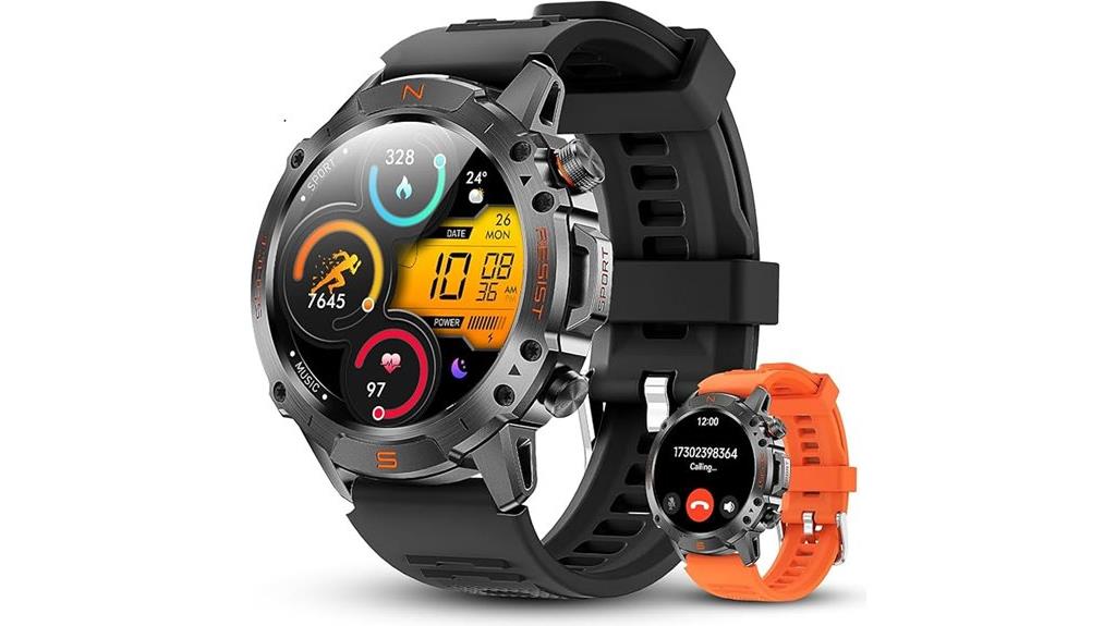 rugged waterproof smart watch