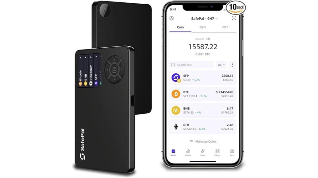 secure cryptocurrency hardware wallet