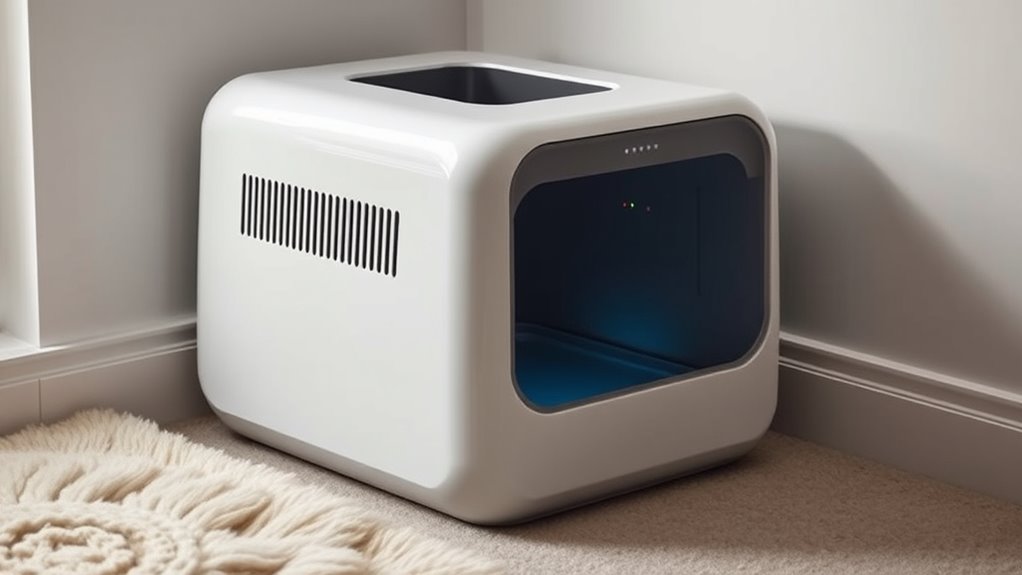 self emptying litter box considerations