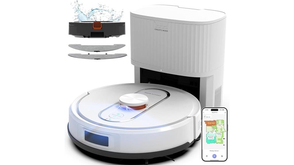 self emptying wi fi vacuum