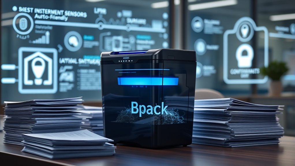 shredder features and safety